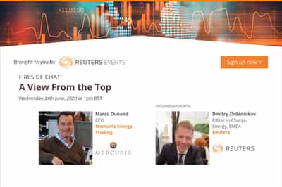 Image for Reuters Events Fireside Chat with Mercuria CEO