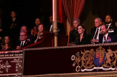 Image for Princess Kate attends Remembrance Day event in return to public duties