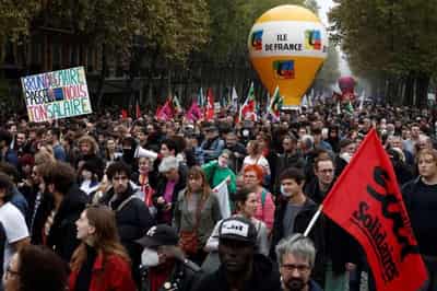 Image for Factbox-Strikes, protests in Europe over cost of living and pay
