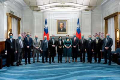 Image for UK parliament committee chair says she talked defence cooperation on Taiwan trip