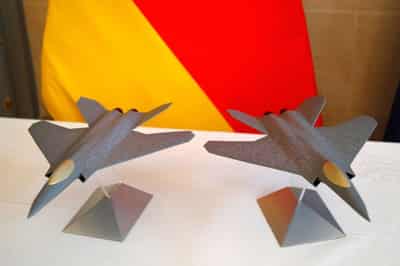 Image for Berlin, Paris push companies for fighter jet agreement by mid-December