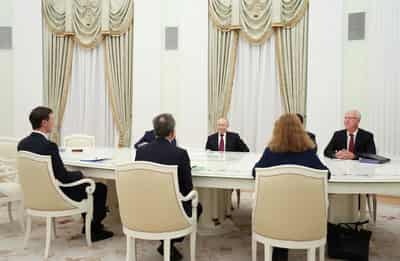 Image for Putin to discuss Ukraine peace with U.S. envoys after Trump says a deal is reasonably close