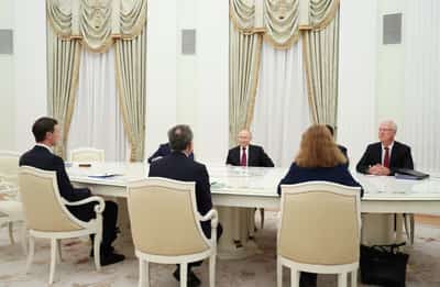 Image for Putin to discuss Ukraine peace with U.S. envoys after Trump says a deal is reasonably close
