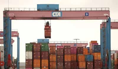 Image for German exports to UK surge amid gold rally, leaving U.S. behind
