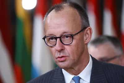 Image for Germany's Merz tells Europe to assert itself to safeguard peace, prosperity