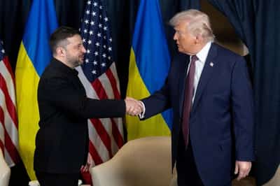 Image for Ukraine's Zelenskiy says he and Trump agree to meet in New York