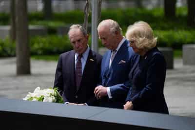 Image for King Charles visits New York to commemorate 9/11 victims