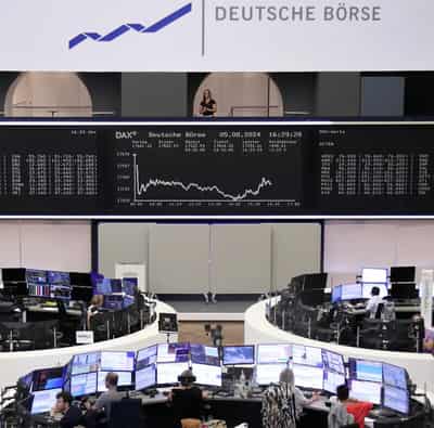 Image for Stocks recoup most of week’s sell-off as nerves steady