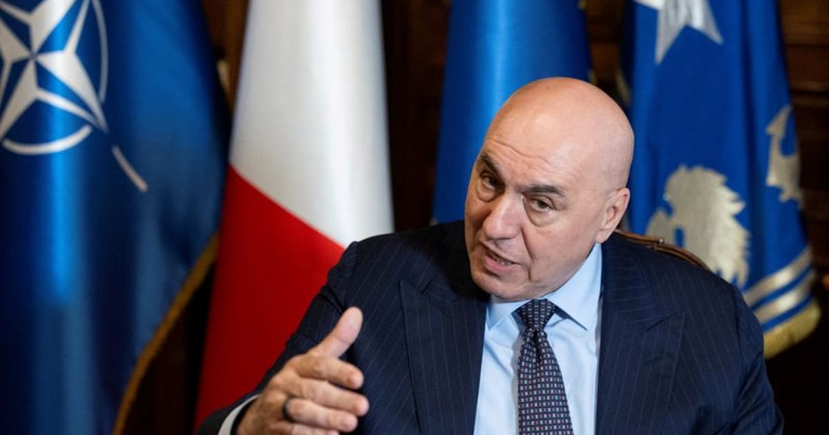 Italy has 'essential' need to tap EU SAFE scheme, defence minister says