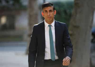 Image for Race to lead UK heats up, ex-finance minister Sunak’s lead narrows