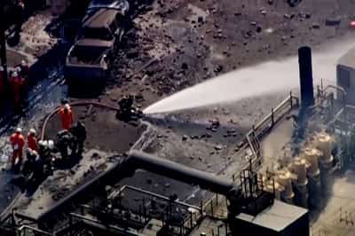 Image for Explosions at US Steel plant leaves two dead, 10 injured