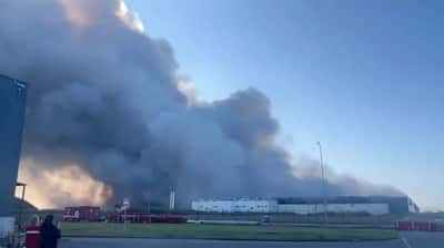 Image for Fire destroys drone-hit Wildberries warehouse in Russia's Tambov region, governor says