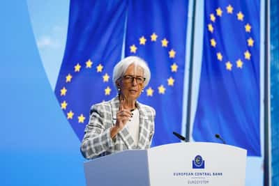 Image for ECB's Lagarde resigns early so she can speak freely on topics beyond monetary policy