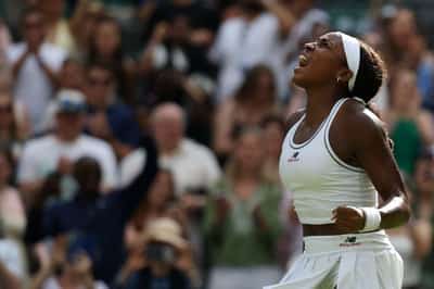 Image for Tennis-Gauff survives scare, Sinner and Sabalenka ease into round three