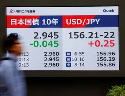 Image for Asian stocks weather bond storm, oil retreats slightly