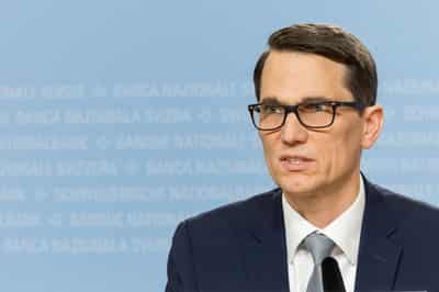 Image for Swiss National Bank chairman says Middle East conflict will hit economy