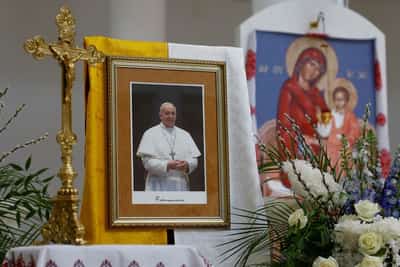 Image for Ukraine's Catholics express hurt over late Pope's war stance