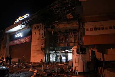 Image for Strike on shopping centre in Sumy in northern Ukraine kills two, governor says