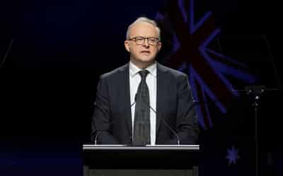Image for Three Australians were aboard US submarine that sunk Iranian ship, PM Albanese says