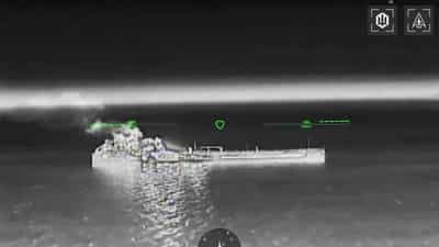 Image for Ukraine says it hits more Russian fuel tankers as Crimea campaign intensifies