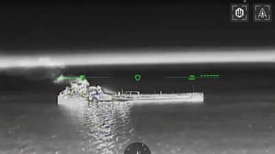 Image for Ukraine says it hits more Russian fuel tankers as Crimea campaign intensifies