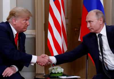 Image for Trump: Putin said Russia would respond to Ukraine drone attacks