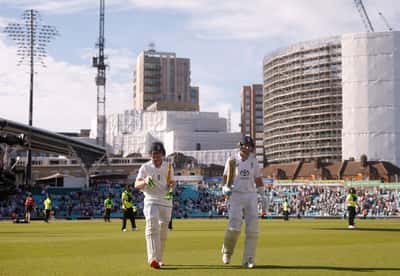 Image for Cricket-England docked 12 WTC points for slow over-rate in Oval test