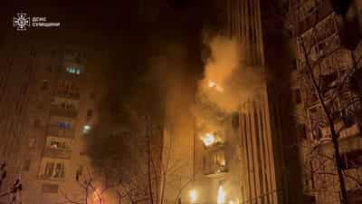 Image for Russian drone strike on Ukraine's Sumy injures at least seven, governor says
