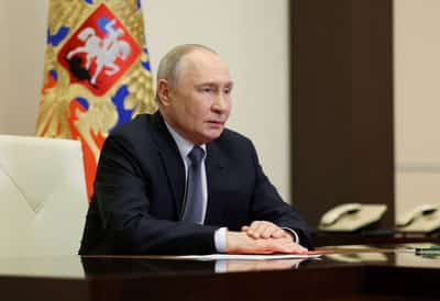 Image for Putin's approval rating falls to lowest since before Ukraine war, state pollster says