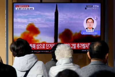 Image for North Korea fires artillery into sea as South Korea and U.S. pledge cooperation