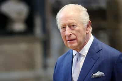 Image for King Charles shares 'good news' of reduced cancer treatment in TV address