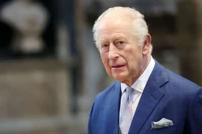 Image for King Charles shares 'good news' of reduced cancer treatment in TV address