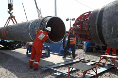 Image for Analysis: Germany bets U.S. will make the best of &#8216;bad deal&#8217; Nord Stream gas link