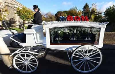 Image for One Direction stars join mourners at Liam Payne’s funeral