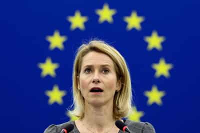 Image for EU to designate Iran's Revolutionary Guard as terrorist organisation, Kallas says