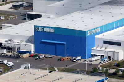 Image for Rocket maker Blue Origin raises funds for first time, NYT DealBook reports