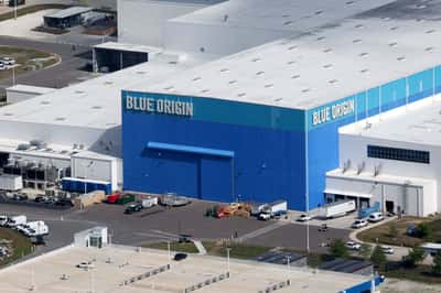 Image for Rocket maker Blue Origin raises funds for first time, NYT DealBook reports