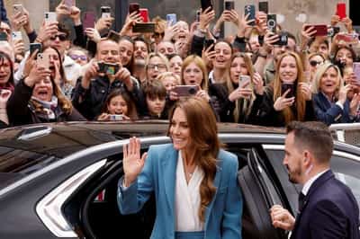 Image for Italy welcomes UK’s Princess Kate on her first overseas trip since illness