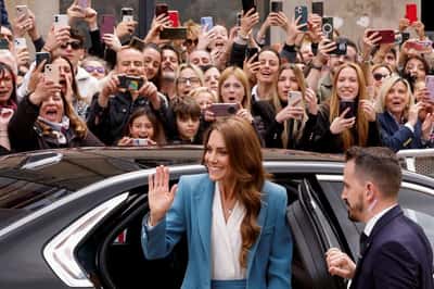 Image for Italy welcomes UK’s Princess Kate on her first overseas trip since illness