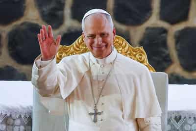 Image for Pope Leo, in Cameroon, decries world ruled by 'tyrants' after Trump attacks
