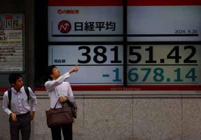 Image for Wall Street ends mixed as European shares gain; US yields, dollar tumble