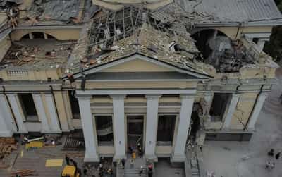 Image for Italy says to sign deal to rebuild Ukraine's Odesa and its cathedral