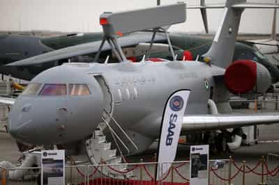Image for Saab pitches GlobalEye surveillance planes to Qatar, Saudi Arabia