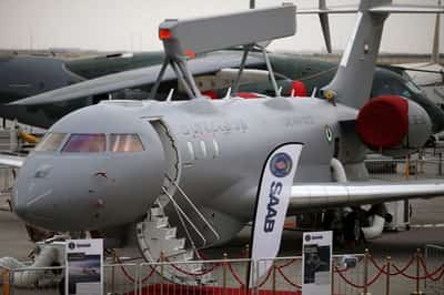 Image for Saab pitches GlobalEye surveillance planes to Qatar, Saudi Arabia