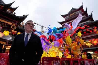 Image for China to lift restrictions on UK lawmakers, PM Starmer says