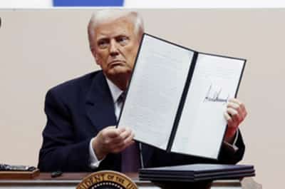 Image for Trump revokes Biden executive order on addressing AI risks