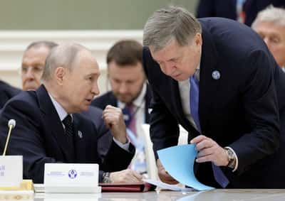 Image for Kremlin says Putin in phone call with Trump downplays immediate Ukraine talks resumption