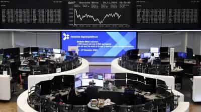 Image for European stocks finish at one-month high, French politics in focus