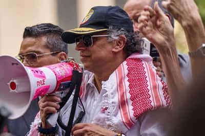 Image for Colombian President Petro accuses US of violating international law after visa revoked