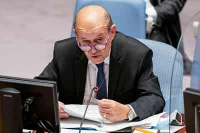 Image for France&#8217;s Le Drian says restoring confidence with U.S. will require time